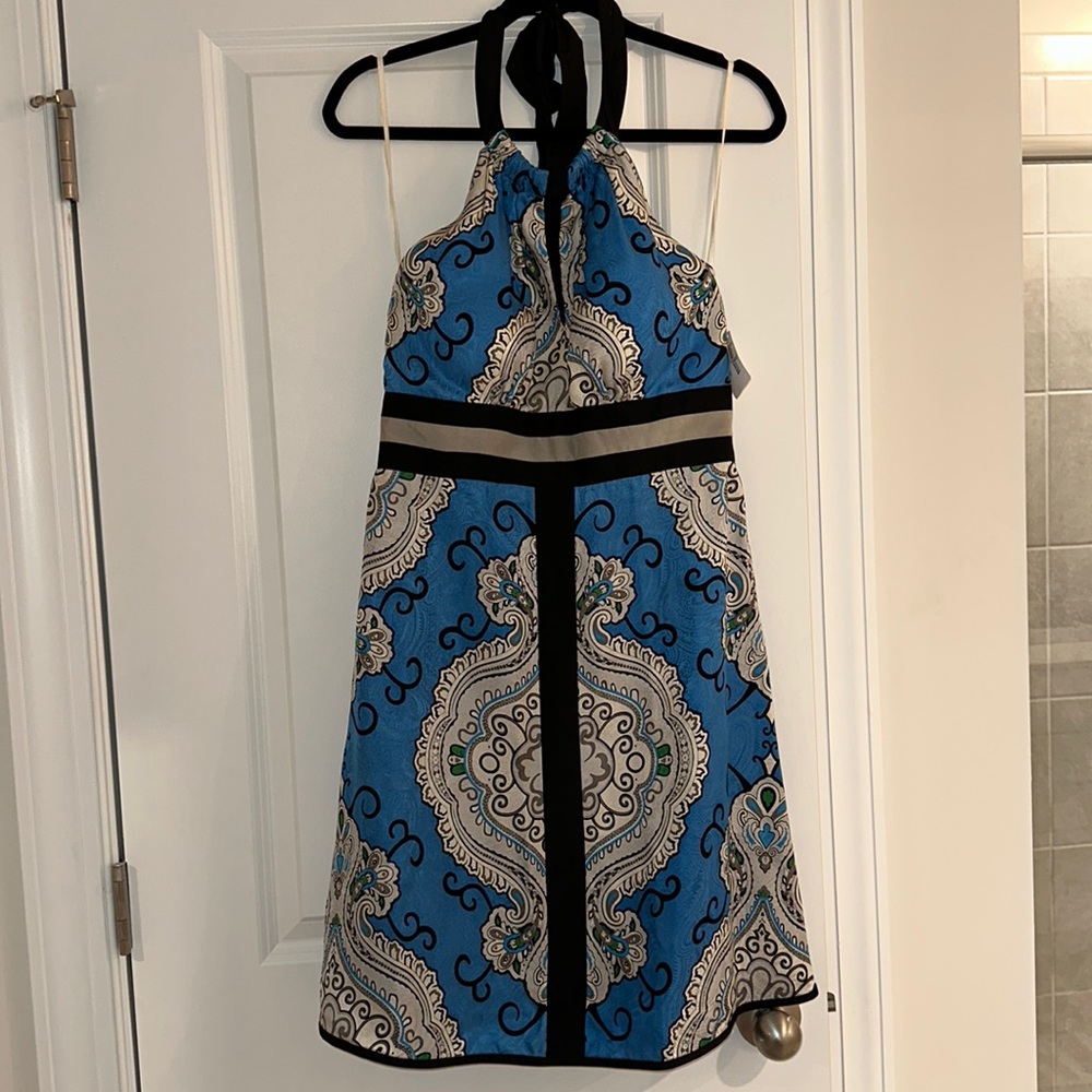NWT Phoebe Couture Silk Halter Dress - Size 10